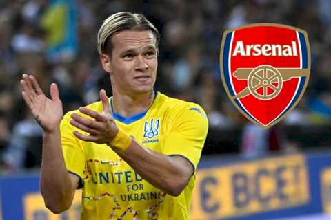 Shakhtar Donetsk confirm they are willing to sell Arsenal target Mykhaylo Mudryk