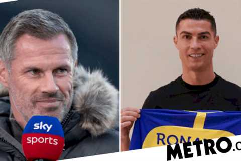 Jamie Carragher taunts former Man Utd striker Cristiano Ronaldo as Gary Neville reveals ‘sadness’..