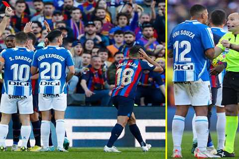 World Cup referee Mateu Lahoz who was criticised by Lionel Messi and Netherlands team at centre of..