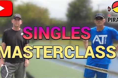 HOW TO Play Pickleball Singles: Full Match and Skill Breakdown from Players at End