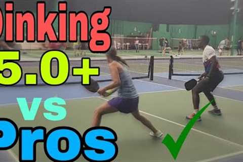 What 5.0+ vs Pro Pickleball Men''s  Mixed Doubles Local tournament