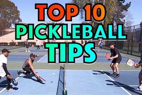 Top 10 Pickleball Tips For Players Of All Levels