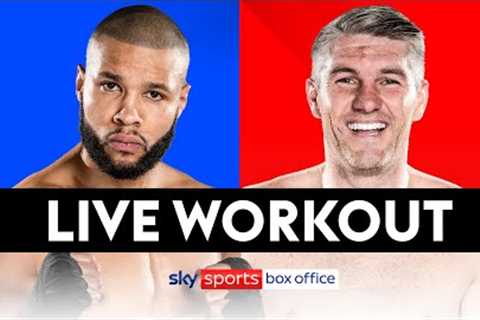 EUBANK JR VS LIAM SMITH!  LIVE MEDIA WORKOUT