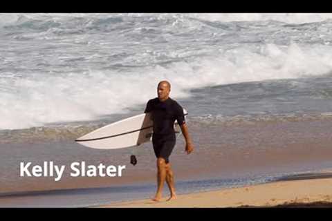 pro surfer''s kelly slater and conner coffin surfing oahu, hawaii. 2K.