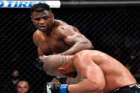 Francis Ngannou breaks silence after being stripped of UFC HW title with Jon Jones and Ciryl Gane..