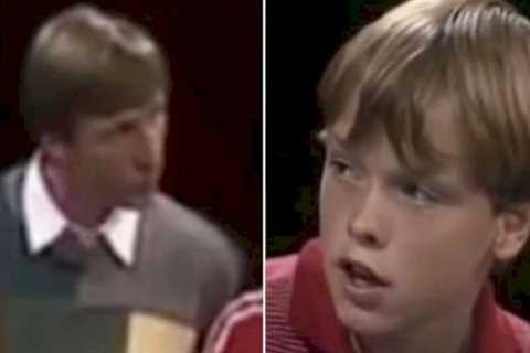 Man Utd fans rave at resurfaced clip of 13-year-old Erik ten Hag impressing Johan Cruyff