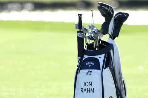 Winner's bag: The American Express champion Jon Rahm