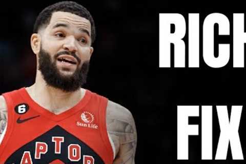 RAPTORS FAMILY: FRED VANVLEET SIGNING WITH RICH PAUL DOESN'T CHANGE ANYTHING...