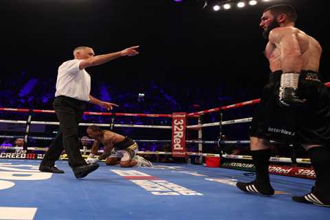 Artur Beterbiev beats brave Anthony Yarde with brutal 8th round stoppage to keep light-heavyweight..