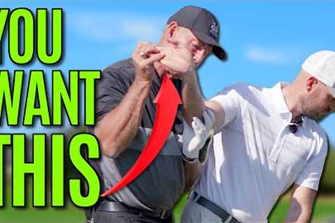 GOLF: Right Arm & Right Wrist In The Golf Swing | A Golf Lesson With Mike Malaska