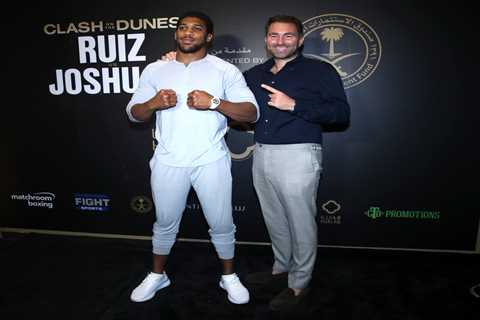 Anthony Joshua in talks over shock Francis Ngannou fight as Eddie Hearn reveals ex-UFC champ wants..