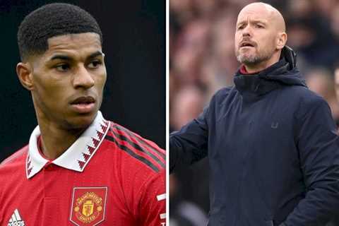 Man Utd star Marcus Rashford fired ‘lazy’ warning by Erik ten Hag ahead of Barcelona clash