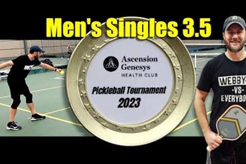 2023 Ascension Genesys Pickleball Tournament 3.5 Men''s Singles