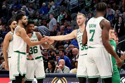 The Celtics Finally Get A Clean Bill Of Health