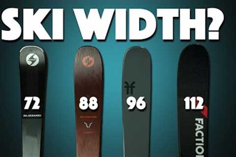 What''s the best Ski width for you?