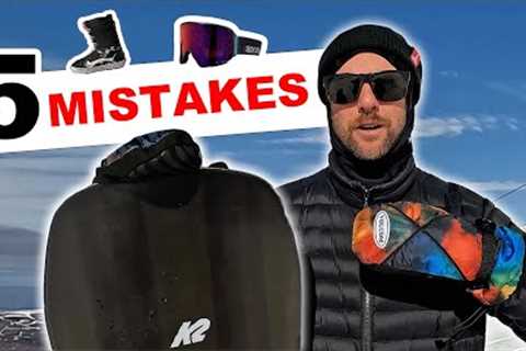 5 Mistakes When Buying Snowboard Gear