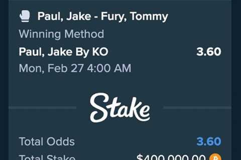 Drake places £335,000 bet on Jake Paul to knock Tommy Fury out with incredible returns