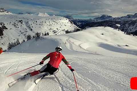 SKI CARVING IN ITALY