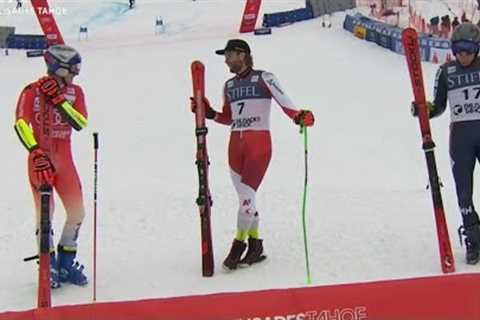 Ski Alpin Giant Slalom Men''s - Palisandes Tahoe 2.run Highlights