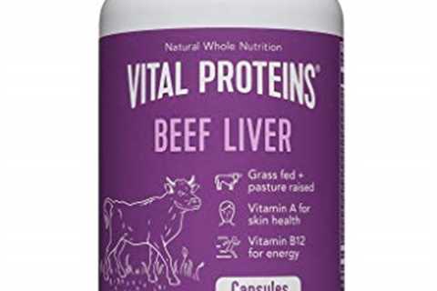 Vital Proteins Grass-Fed Desiccated Beef Liver Pills - (120 Capsules, 750mg Each) by Vital Proteins