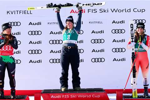 Vickhoff Lie becomes first Norwegian skier to win Alpine World Cup downhill