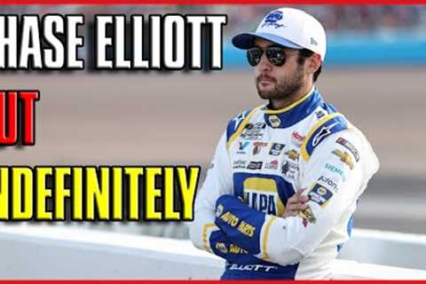 Chase Elliott OUT INDEFINITELY After Snowboarding Accident...