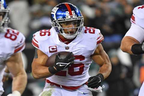 Giants use franchise tag on running back Saquon Barkley