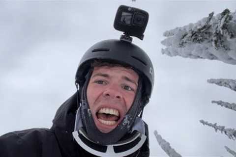 Attempting Extreme Skiing ASMR (Osmo Action 3 Camera)