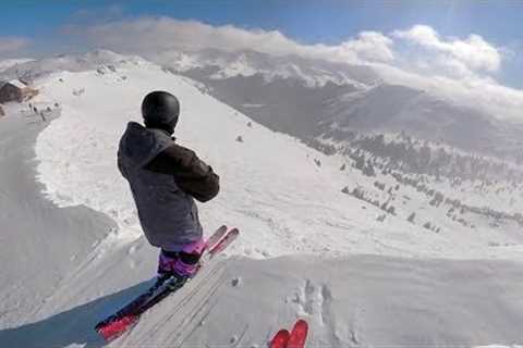 Skiing The STEEPEST Runs At COPPER MOUNTAIN!!