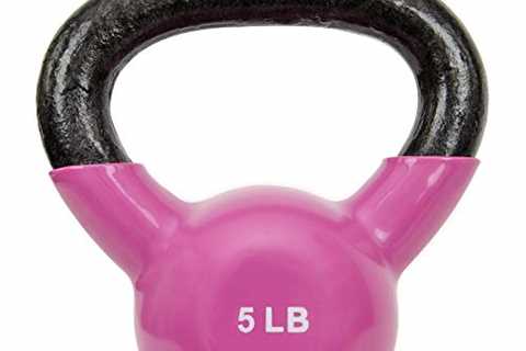 Sunny Vinyl Coated Kettlebell (5-Pound) from Sunny Health  Fitness