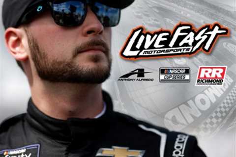 Anthony Alfredo Will Pilot 2 Races For Live Fast Motorsports in the 2023 Cup Series