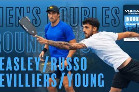 Vulcan Indoor National Championship - Men's Doubles - Beasley/Russo vs Devilliers/Young