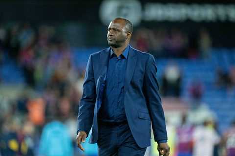 Patrick Vieira under pressure at Crystal Palace and Arsenal could help end reign