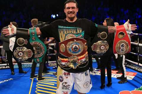 Oleksandr Usyk is boxing’s greatest road warrior who has never ducked any man and beat Anthony..