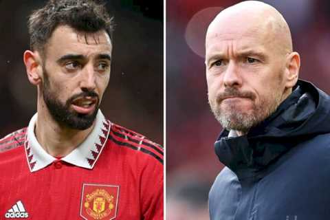 Erik ten Hag has private Bruno Fernandes talks over Man Utd fears and boss loves reaction