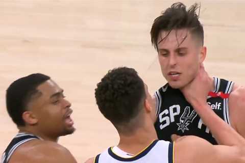 Michael Porter Jr And Zach Collins Were Ejected After A Scrap During Nuggets-Spurs