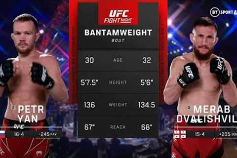 Domination from Merab Dvalishvili! Petr Yan vs Merab Dvalishvili  Official UFC Fight Highlights