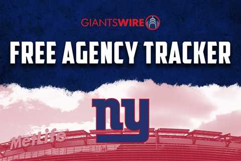 Giants 2023 free agency tracker: Signings, cuts, restructures and more