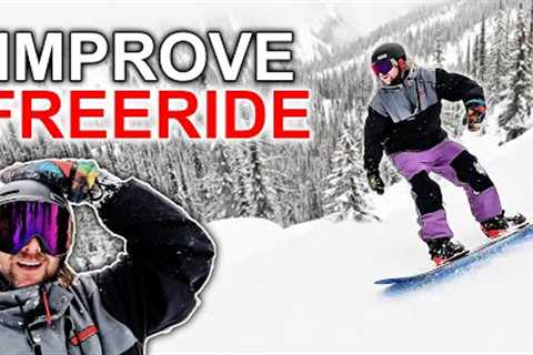 Do This To Improve Your Freeride Snowboarding