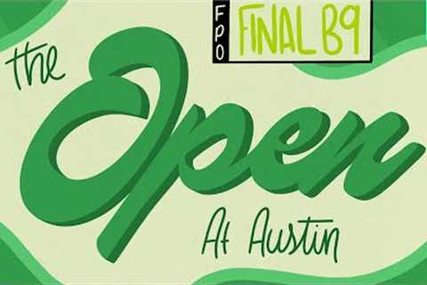 2023 The Open at Austin | FPO FINALB9 | Pierce, Gannon, Tattar, Handley | Jomez Disc Golf