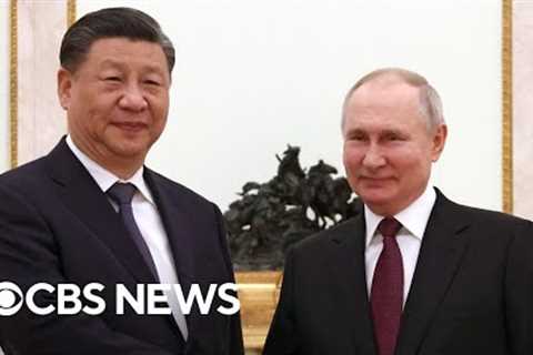 China's Xi Jinping meets with Putin in Russia for the first time since war in Ukraine began