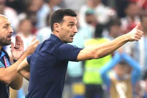 Argentina must retain competitive edge after World Cup win says Scaloni