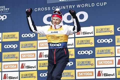 Johannes Hoesflot Klaebo makes history with World Cup triumph for 20th win of cross-country season