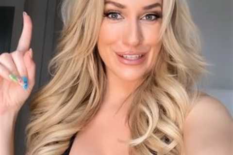 Paige Spiranac says her boobs are ‘bigger and juicier’ after fan asks stunning golf influencer if..