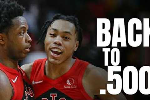 RAPTORS FAMILY: WE''RE BACK TO .500, SOLID WIN!| RAPTORS VS HEAT RECAP