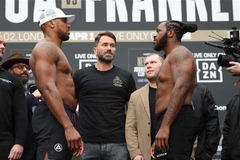 Anthony Joshua takes big pay cut as purse for Jermaine Franklin fight revealed