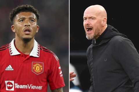 Erik ten Hag growing ‘increasingly impatient’ with Man Utd star Jadon Sancho