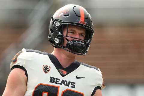 Report: Tight end Luke Musgrave will have a pre-draft visit with the Broncos