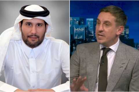 Man Utd takeover LIVE: Sheikh Jassim ‘responds’ to UK govt worries as Neville proven right