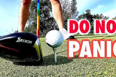 The Driver Drill That Takes You From Panic to Pro (golf swing tips)